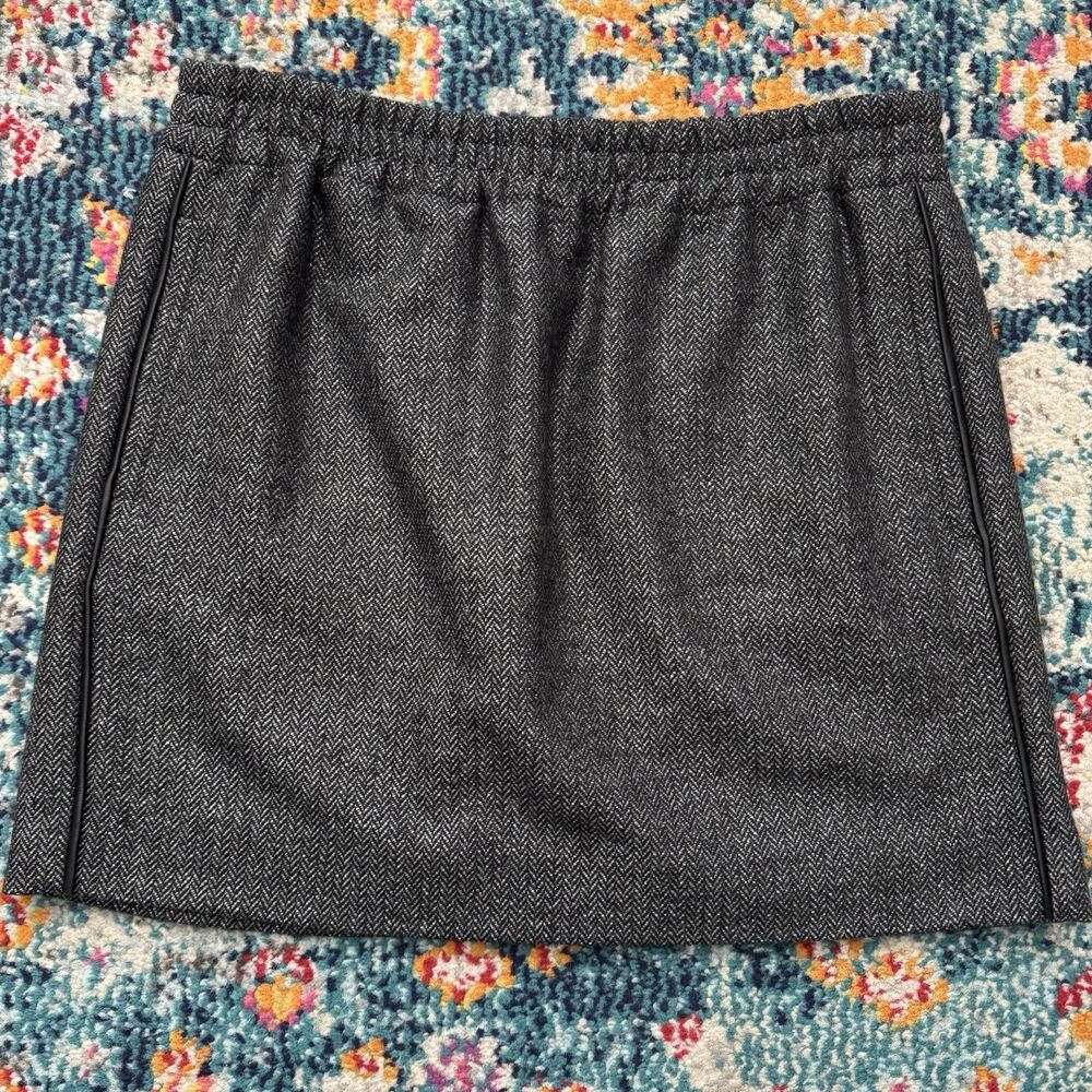 ZADIG & VOLTAIRE Women's Josa Wool Blend‎ Tweed Mini Skirt Size 36